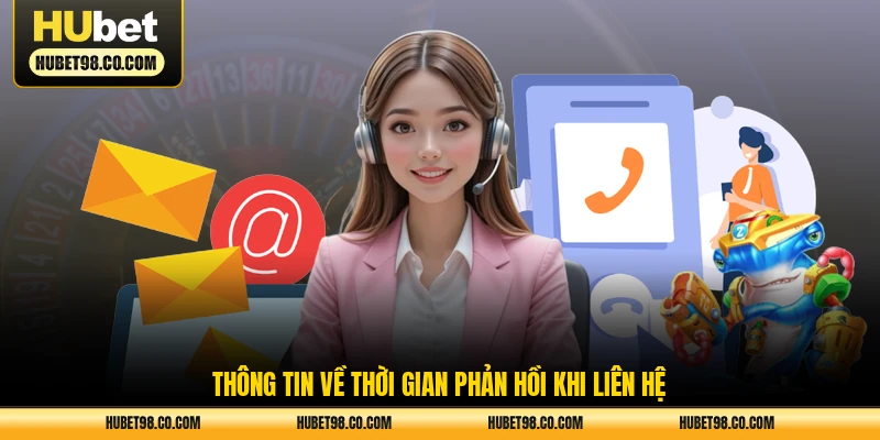 Thông tin về thời gian phản hồi khi liên hệ